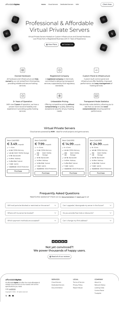 AffordableBytes德国VPS深度解析：法兰克福高性能云服务器，年付€41.88起