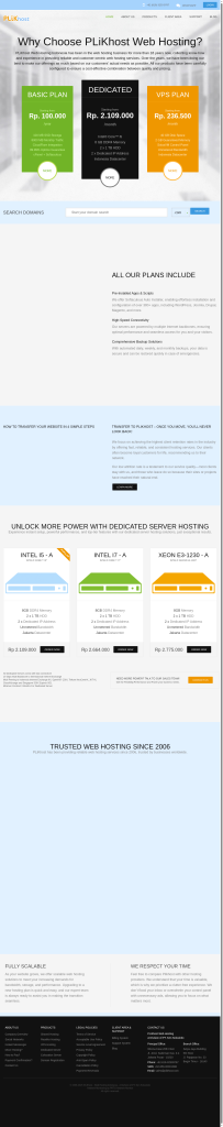 PLiKhost 全产品深度解析:印尼本土 VPS / 服务器、域名与增值服务总览