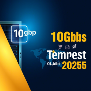 2025黑五特惠：Tempest 10Gbps不限流量独立服务器低至$39.9/月，全球多机房高性能选择