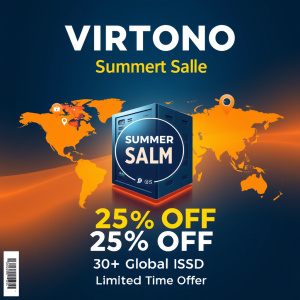 VIRTONO夏季大促销：KVM云VPS限时25%折扣，年付低至€26.55起
