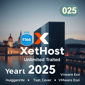 2025年XetHost匈牙利数据中心VPS超值促销：SSD硬盘与无限流量，年付仅$16起