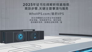 2025年证书在线解析权威指南：高效步骤、关键注意事项与服务器优化策略