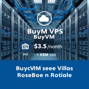 BuyVM 2025年超值KVM VPS促销：$3.5/月起 1GB内存 20GB SSD 无限流量 可选CN2优化线路
