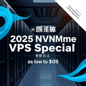 2025夏季限时特惠：低至$0.75 NVMe VPS主机与高性能服务器大放送