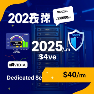 2025年专用服务器年终清仓大促销：高性能独立服务器限时优惠