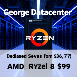 George Datacenter：洛杉矶专用服务器低至$36.77 | AMD Ryzen 9 7950X企业级服务器仅$99