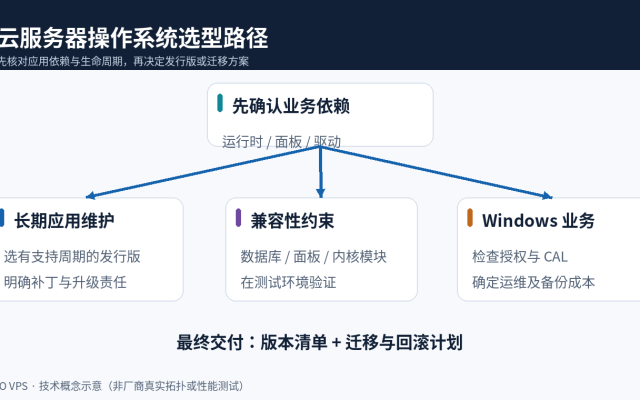 云服务器操作系统选型决策：业务兼容、支持周期和 Windows 授权